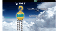 Desktop Screenshot of ableperu.com